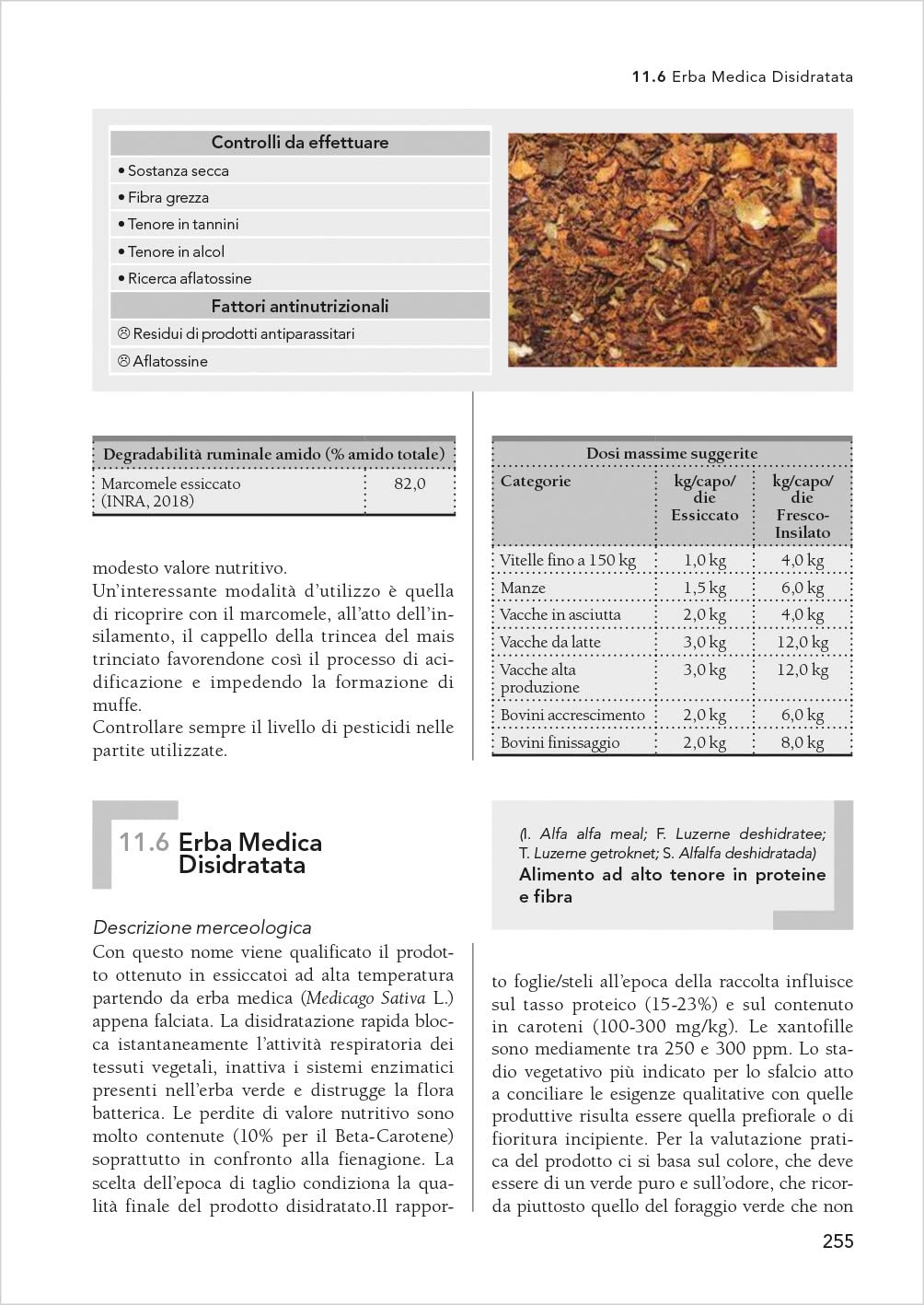 Alimenti per la vacca da latte e il bovino da carne. 150 schede per valutare materie prime e foraggi