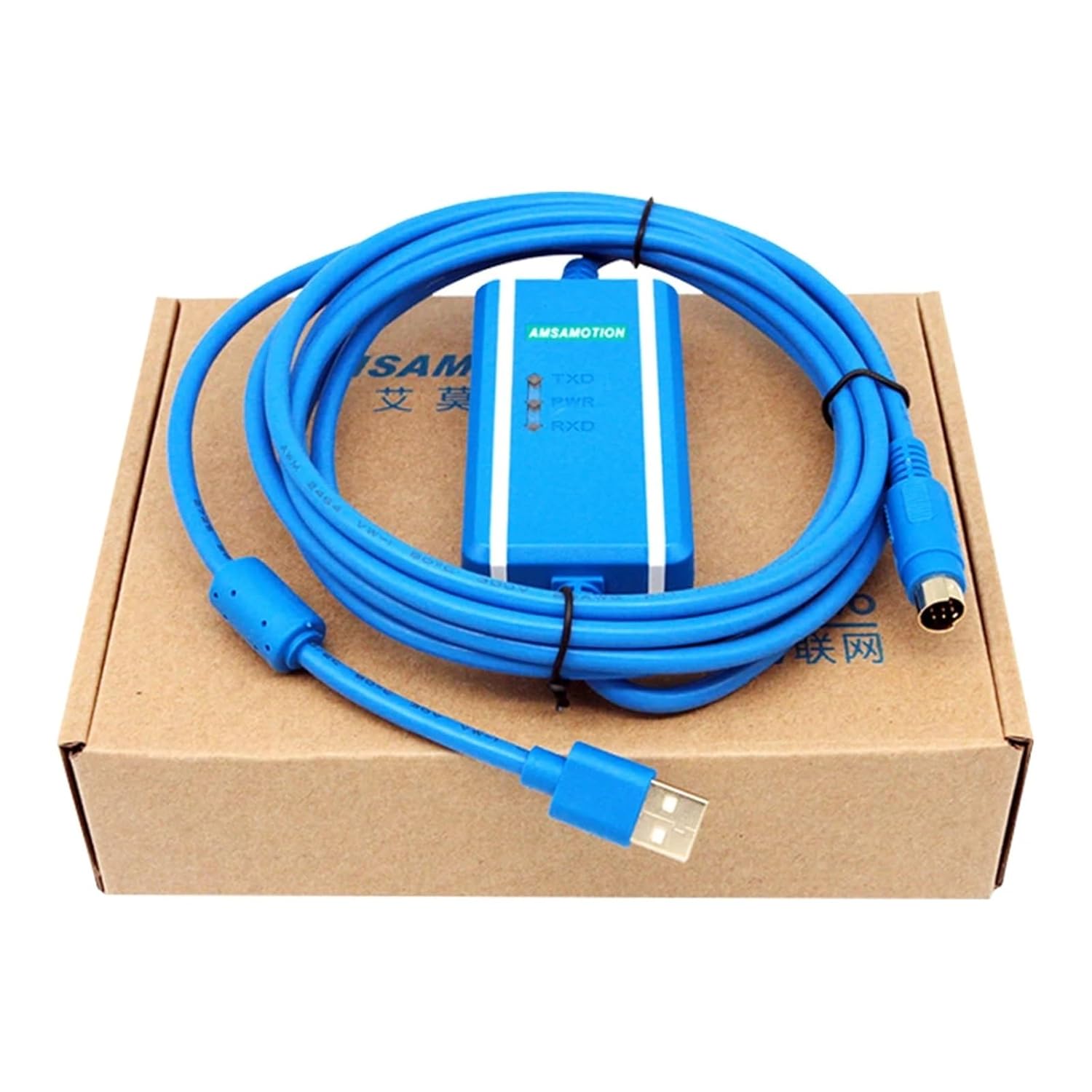 USB-MC for MC80/100/200/280 Series Programming Cable USB to RS232 Data Download Line Adapter USB-SL2053RALI(Gold Plated Isolated)