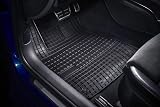 Dywaniki gumowe kompatybilne z Peugeot 2008 II (2019-) 4 szt., SOLIDPRO | Stopery zamontowane • Rant 1,5 cm • Komplet 4