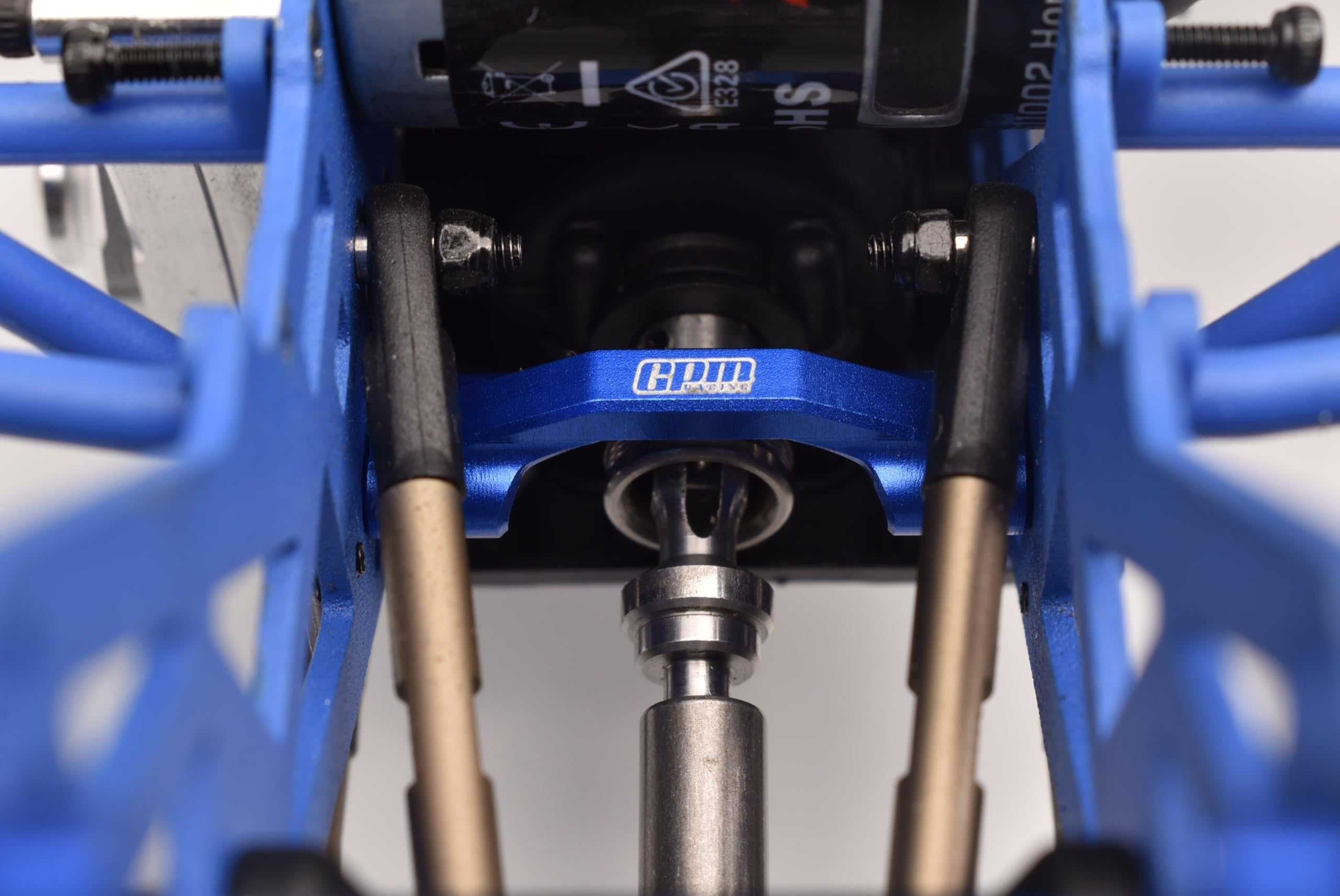 Aluminum 7075 Hoop Crossbar for Losi 1/18 Mini LMT 4X4 Brushed Monster Truck RTR-LOS01026 Upgrade Parts - Green