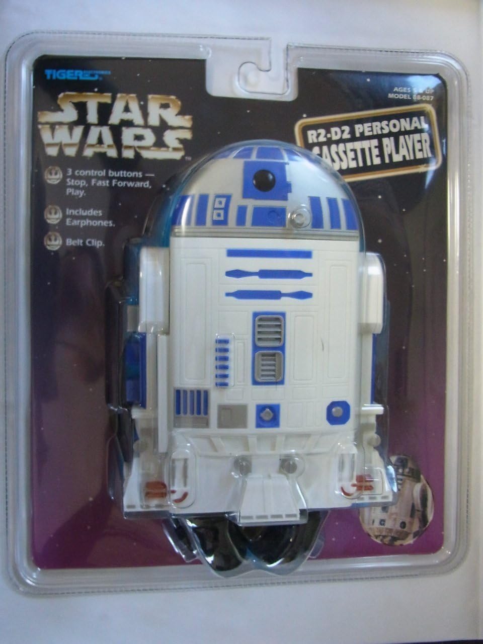 Tiger STAR WARS R2-D2 PERSONAL CASSETTE PLAYER