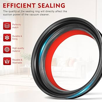 LON リング Amazon.com: Dust Bin Part Sealing Ring Replacement