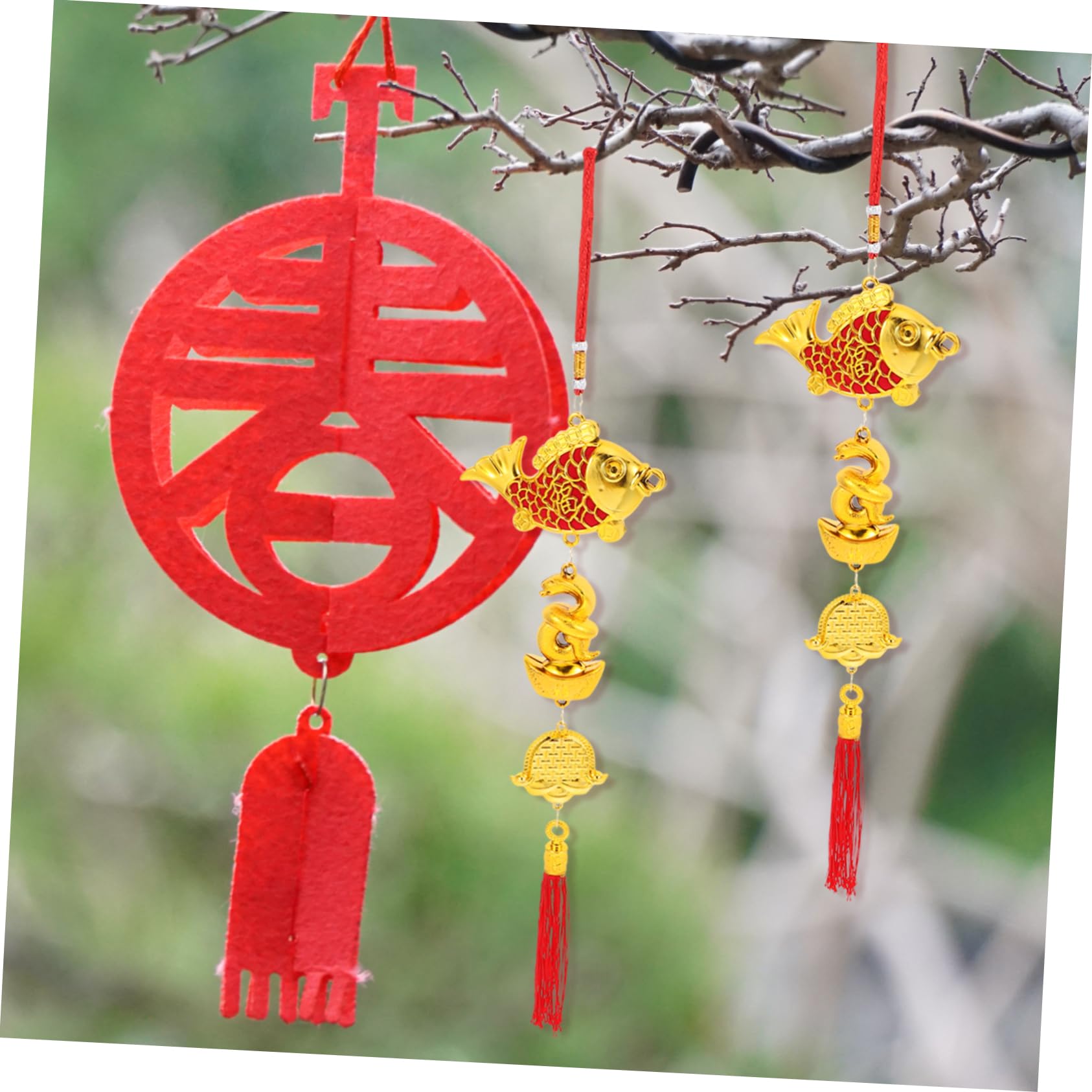 Luxshiny 5セット 中国の旧正月の装飾ペンダント 中国の吊り飾り 中国ラッキーコイン 中国の幸運のコイン 蛇のお守り 中国の  Amazon.co.jp: Generic 中国の旧正月用 中国のドラゴン 吊り下げ飾り フロントドア装飾 ガーランドレッド 赤ちょうちん 新年 春節  正月飾り ...