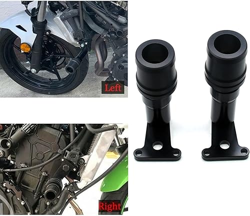 Miniatura 2 de MZS Deslizadores de marco de motocicleta compatibles con Z400 EX400 EX 400 2018-2023  EX500 EX 500 Z500 2024-2025, protectores contra caídas sin
