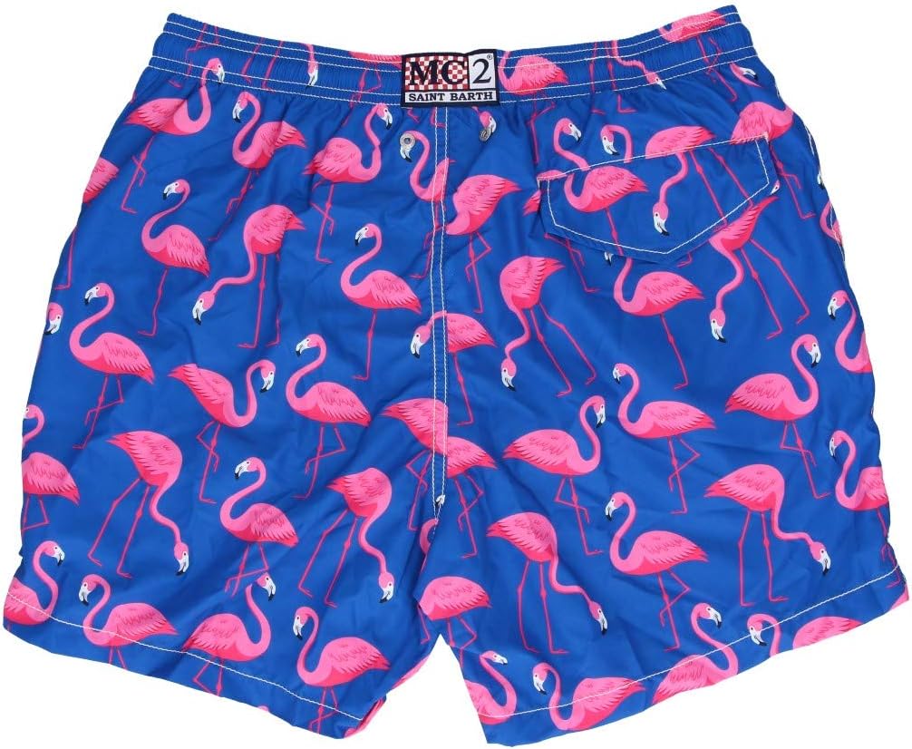 Blue ette Costume with Flamingos