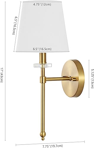 Miniatura 6 de JONATHAN Y JYL9921A Olivia - Mueble moderno de mediados de siglo con 3 luces de hierro LED contemporáneo estilo francés baño pasillo sala de estar