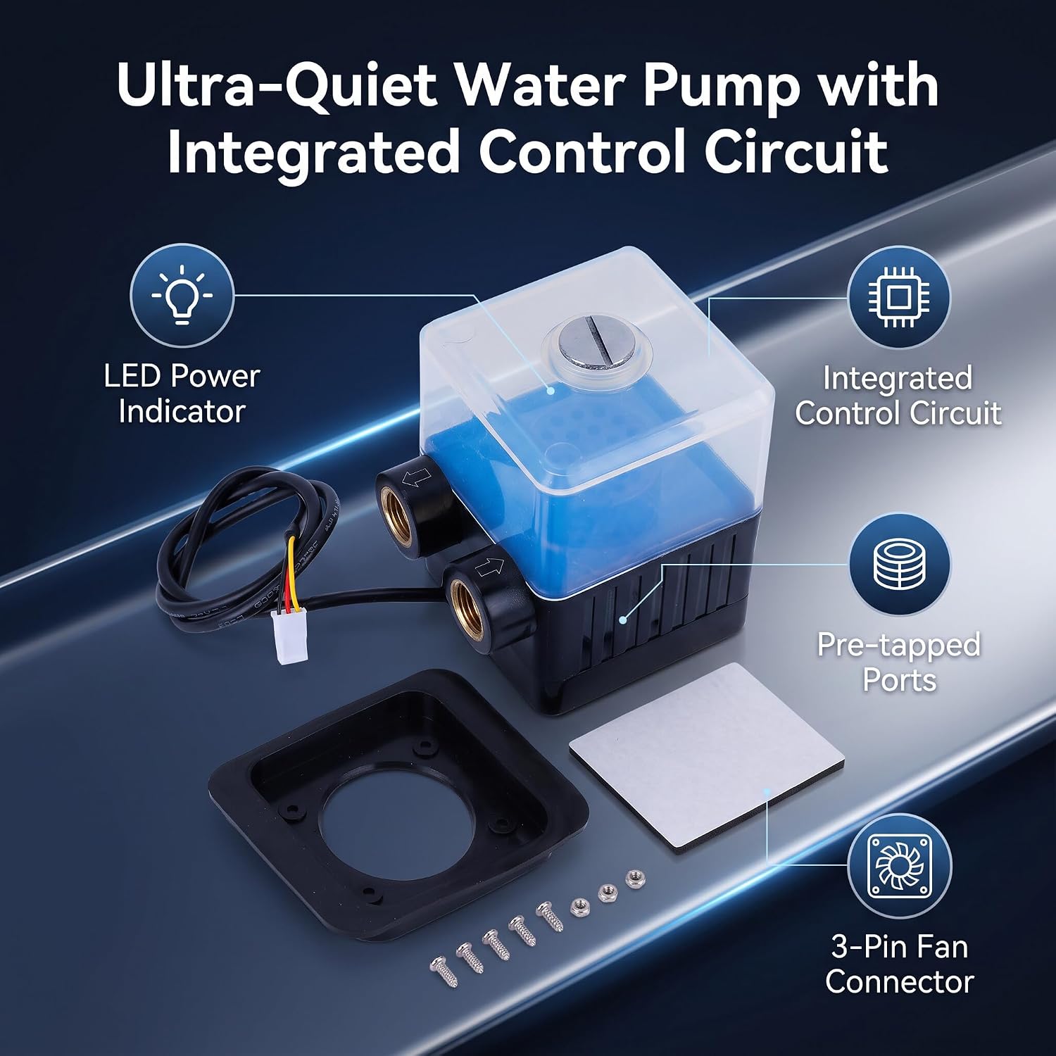Sc-300t 12v Dc Ultra Quiet Water Cooling Pump Water Pump for Pc CPU Liquid Cooling
