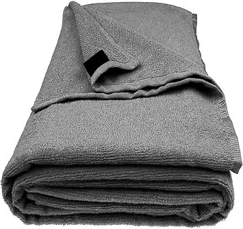 Extra Large Luxury Super Jumbo Bath Sheet (150 x 200 cm – 600 GSM) L Massive Body Wrap Towel – Ultra-Soft, Super Absorbent, Beach Hotel Spa Quality Big Towels (Charcoal Grey)