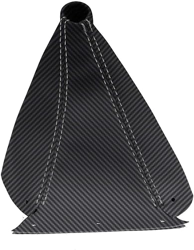 Miniatura 2 de Funda de palanca de cambios manual de fibra de carbono para Nissan Skyline R33 93-98, color gris