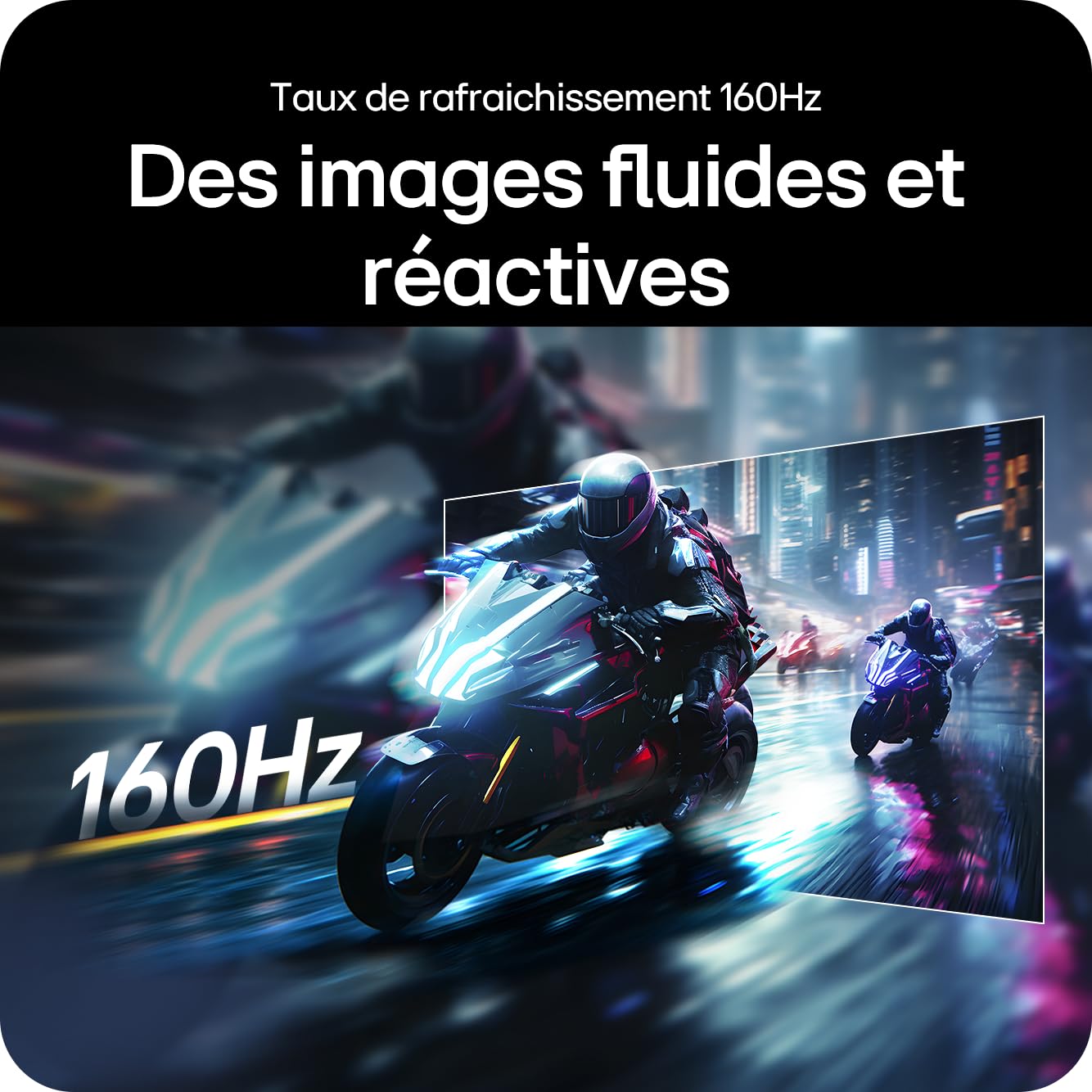 LG Ultragear™ 34G600A-B.AEU Ecran PC Gaming 34" - Dalle VA résolution WQHD (3440 x 1440), 5ms GtG 160Hz, HDR 10, sRGB 99% (CIE1931), FreeSync Premium