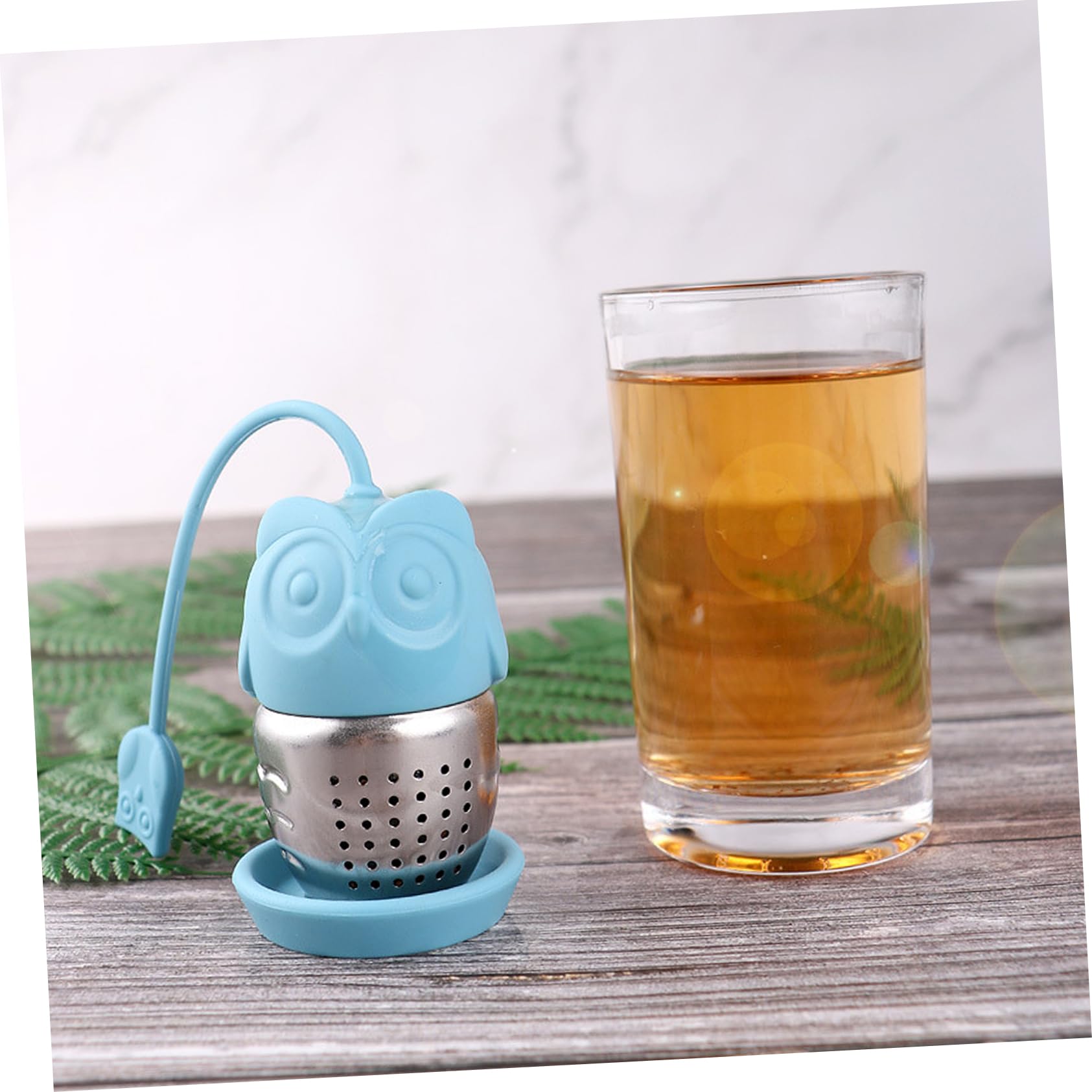 Alipis 6piezas Infusores De De Inoxidable Reutilizables Filtros De Portátiles Para Casa