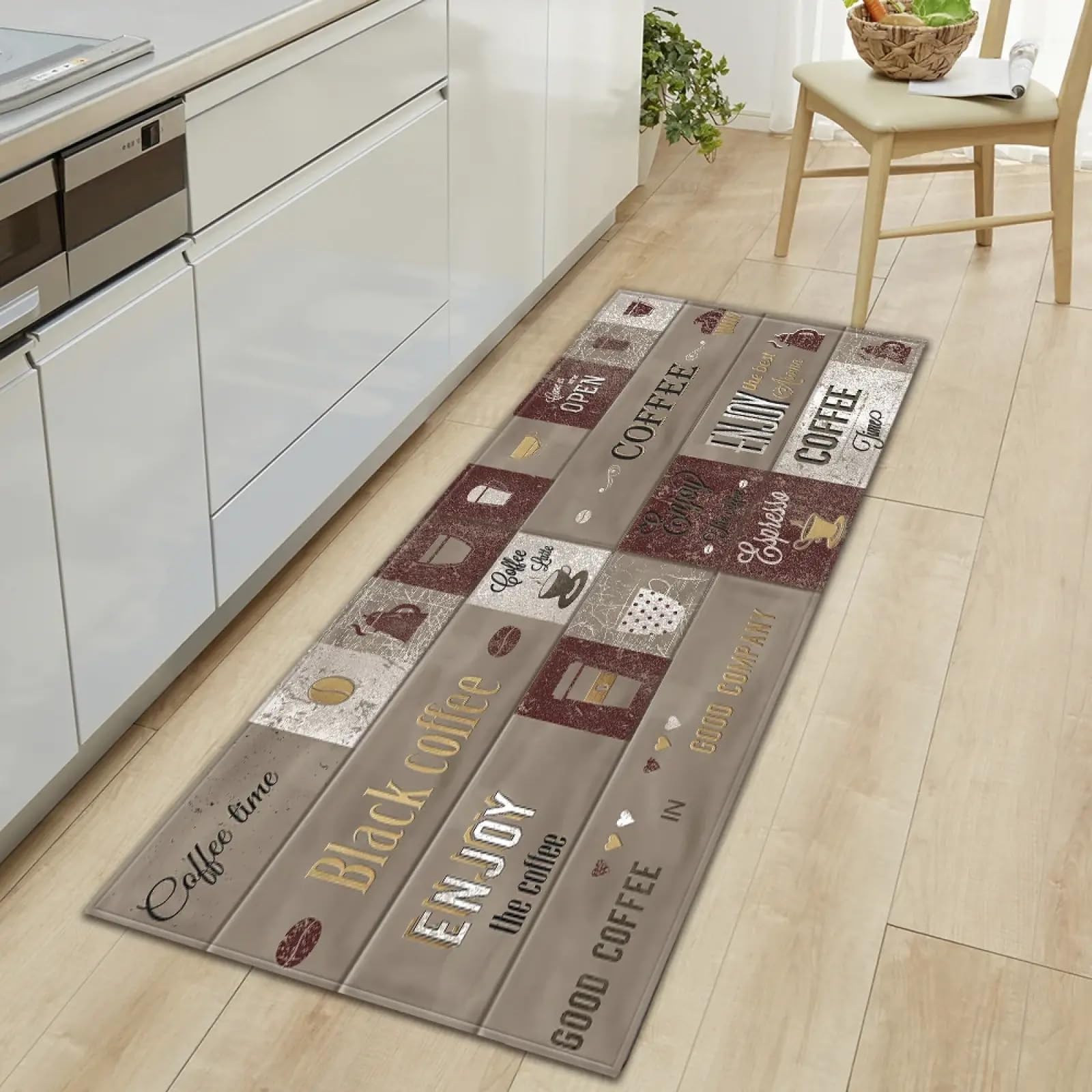 JGGXHM Kitchen Rug Home Living Room Coffee Table Floor Decor Carpet Bedroom Entrance Doormat Bath Hallway Door Non-Slip Foot Mat 16x20inch/40x50cm washable entryway rug
