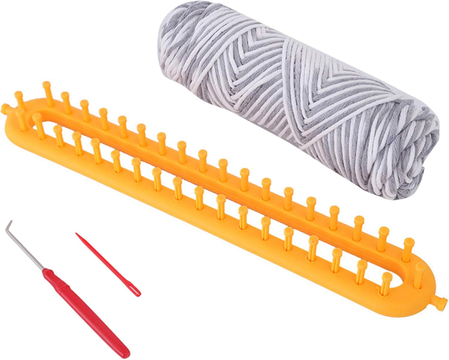 Lanceasy Kit de punto para hacer manualidades, clásico, lana de punto Lanceasy Kit de punto para hacer manualidades, clásico, lana de punto