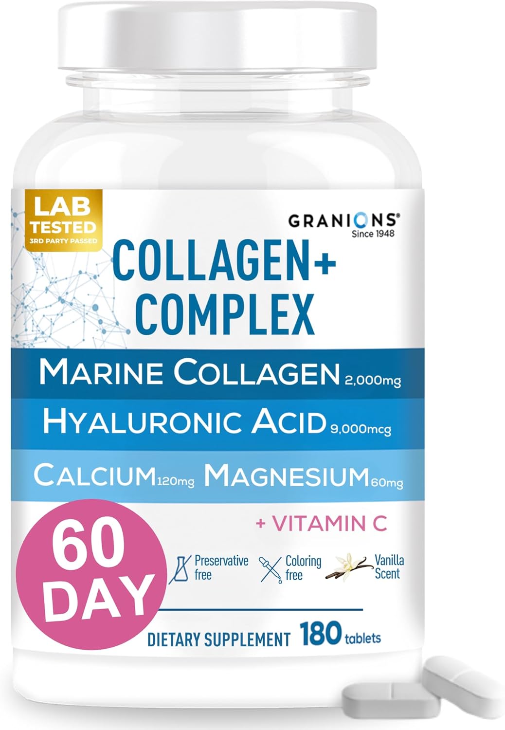 Granions Marine Collagen Pills – 2000mg...