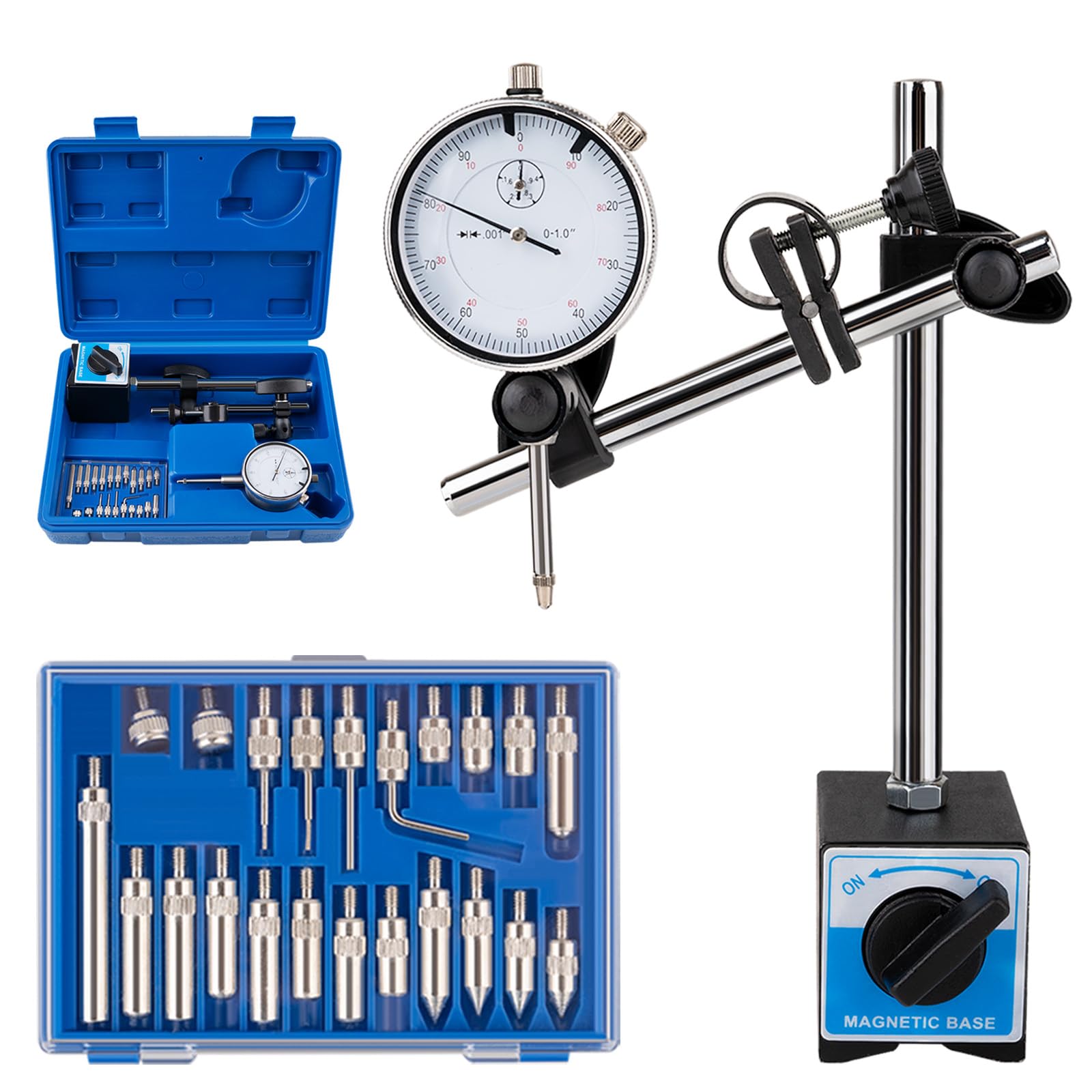 Precision Dial Indicator with Magnetic Base -1