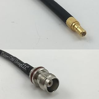 6 inch RG188 SSMB Male to TNC Female Small Bulk Pigtail Jumper RF coaxial cable 50ohm Quick USA Shipping