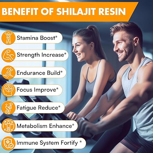 Miniatura 3 de Resina Shilajit, Shilajit para hombres y mujeres, Shilajit Pure Himalayan Organic  600 mg de potencia de grado oro, con más de 85 minerales traza,