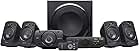 Logitech Z906 5.1 Surround Sound Speaker System, THX, Dolby & DTS Certified, 1000 Watts Peak Power, Multi -Device, Multiple Audio Inputs, UK Plug, PC/PS4/Xbox/Music Player/TV/Smartphone/Tablet