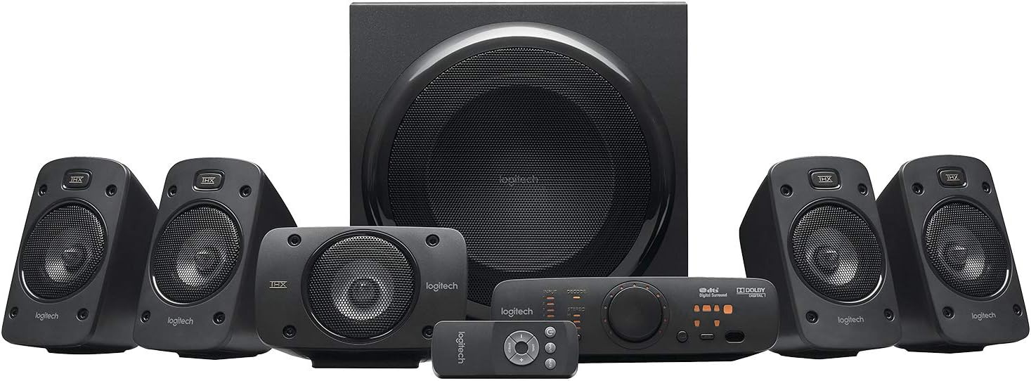 Z906 5.1 Surround Sound Speaker System - THX, Dolby Digital and DTS Digital Certified - Black