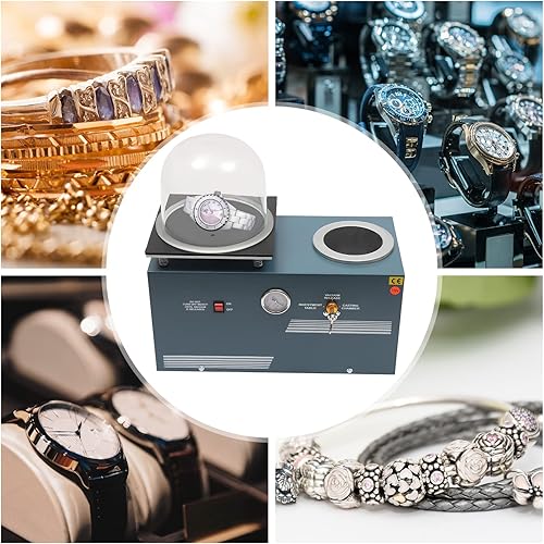 Miniatura 3 de TFCFL Soldador por puntos de joyería, Mini máquina de fundición de inversión al vacío,2L Joyería Perdida Cera Fundida Combinación de Fundición de