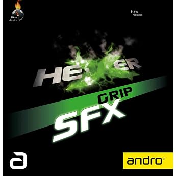 ANDRO Hexer Grip SFX Rubber 1.7 mm Red