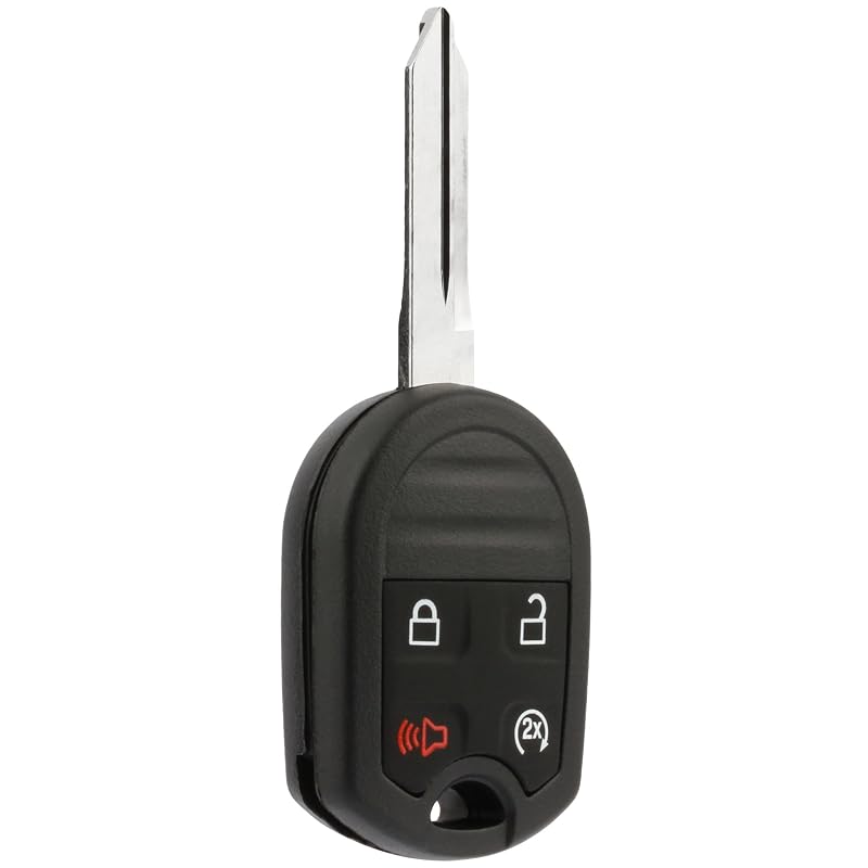 Controle remoto automotivo para entrada sem chave e partida remota compatível com Ford, Lincoln, Mercury e Mazda CWTWB1U793 com 4 botões