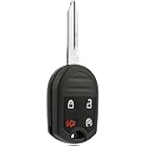 Car Key Fob Keyless Entry Remote Start fits Ford, Lincoln, Mercury, Mazda (CWTWB1U793 4-btn) - Guaranteed to Program