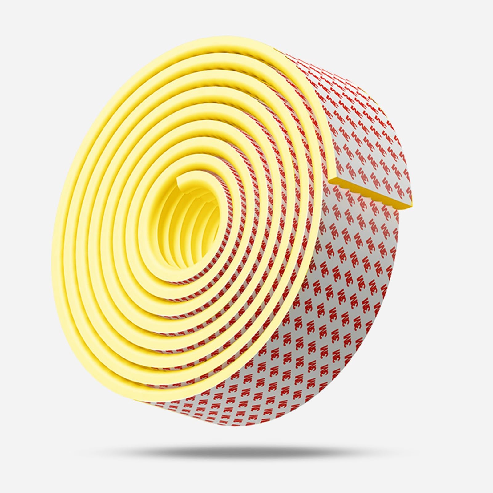 Protezione per Bordi, paraspigoli per mobili e paraurti di Sicurezza per Bordi, Cuscino paracolpi per mobili da Tavolo con Angoli acuti (Giallo 500 cm)