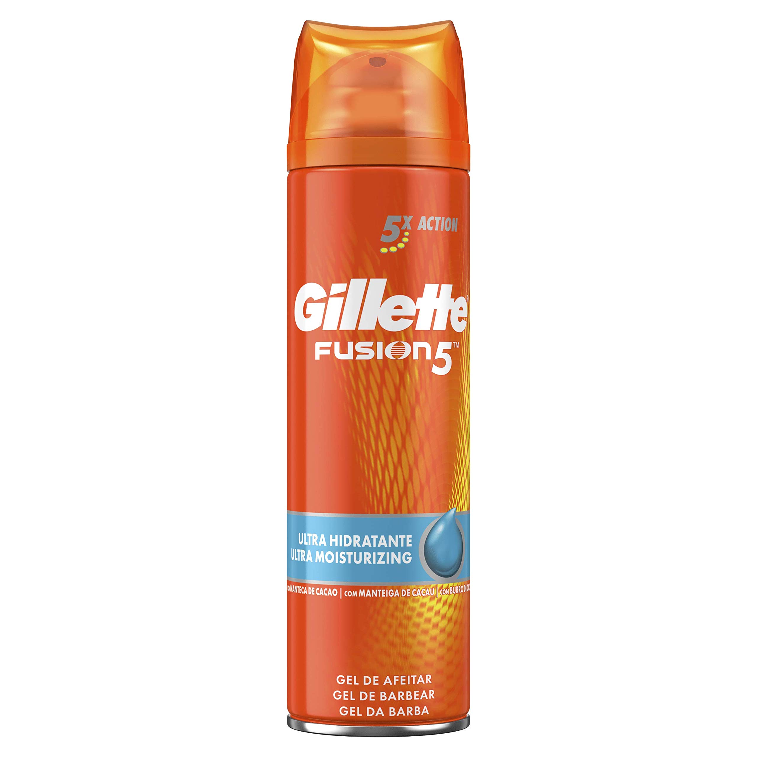 Gillette Fusion 5 Ultra Moisturizing Żel do Golenia, 200 ml