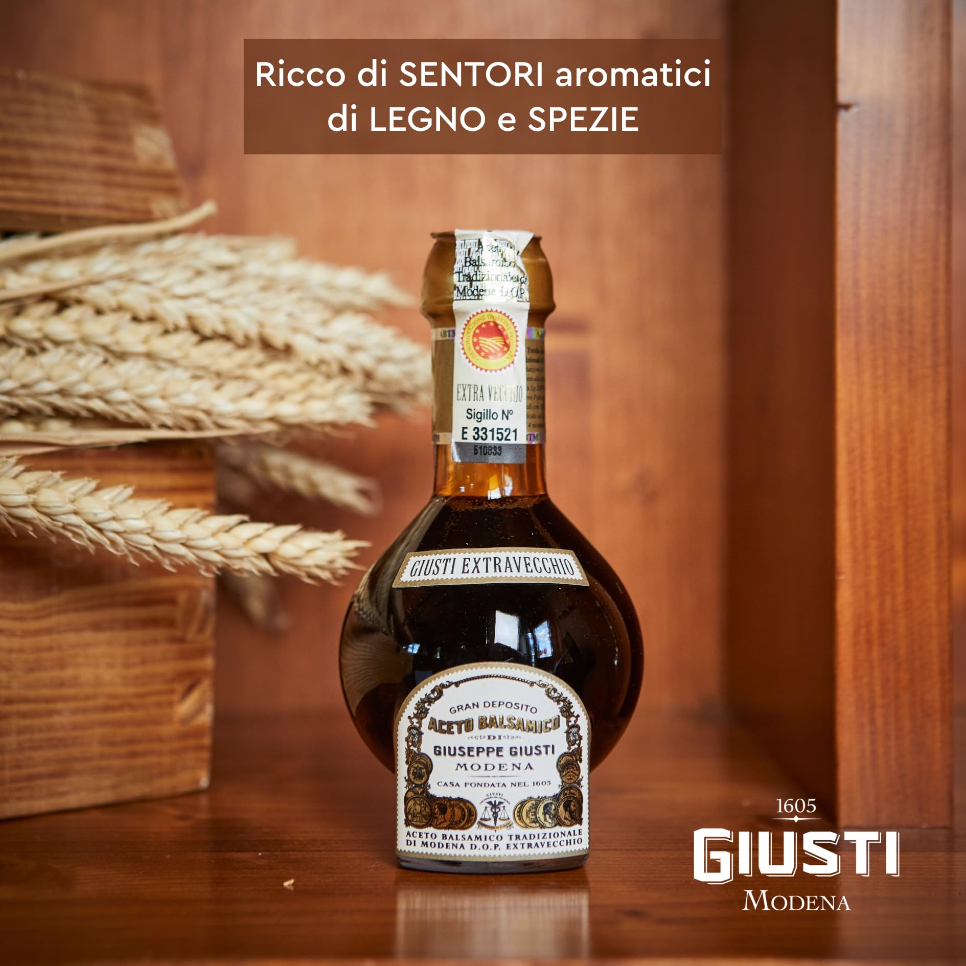 Giusti - Aceto Balsamico Tradizionale di Modena Extravecchio - 100ml