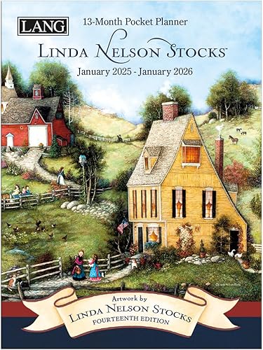 Lang, Linda Nelson Stocks Agenda de poche mensuel 2025