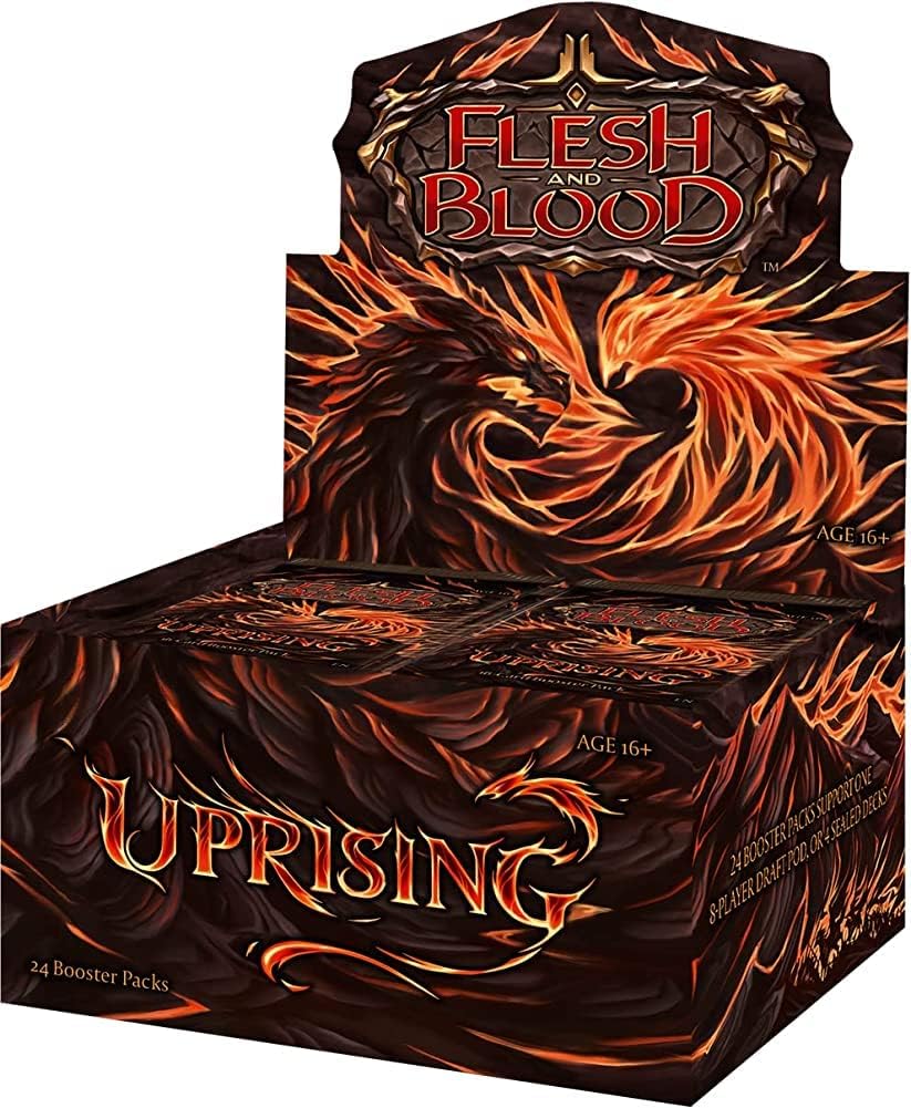 Flesh & Blood TCG Uprising Booster Display (24 Packs)