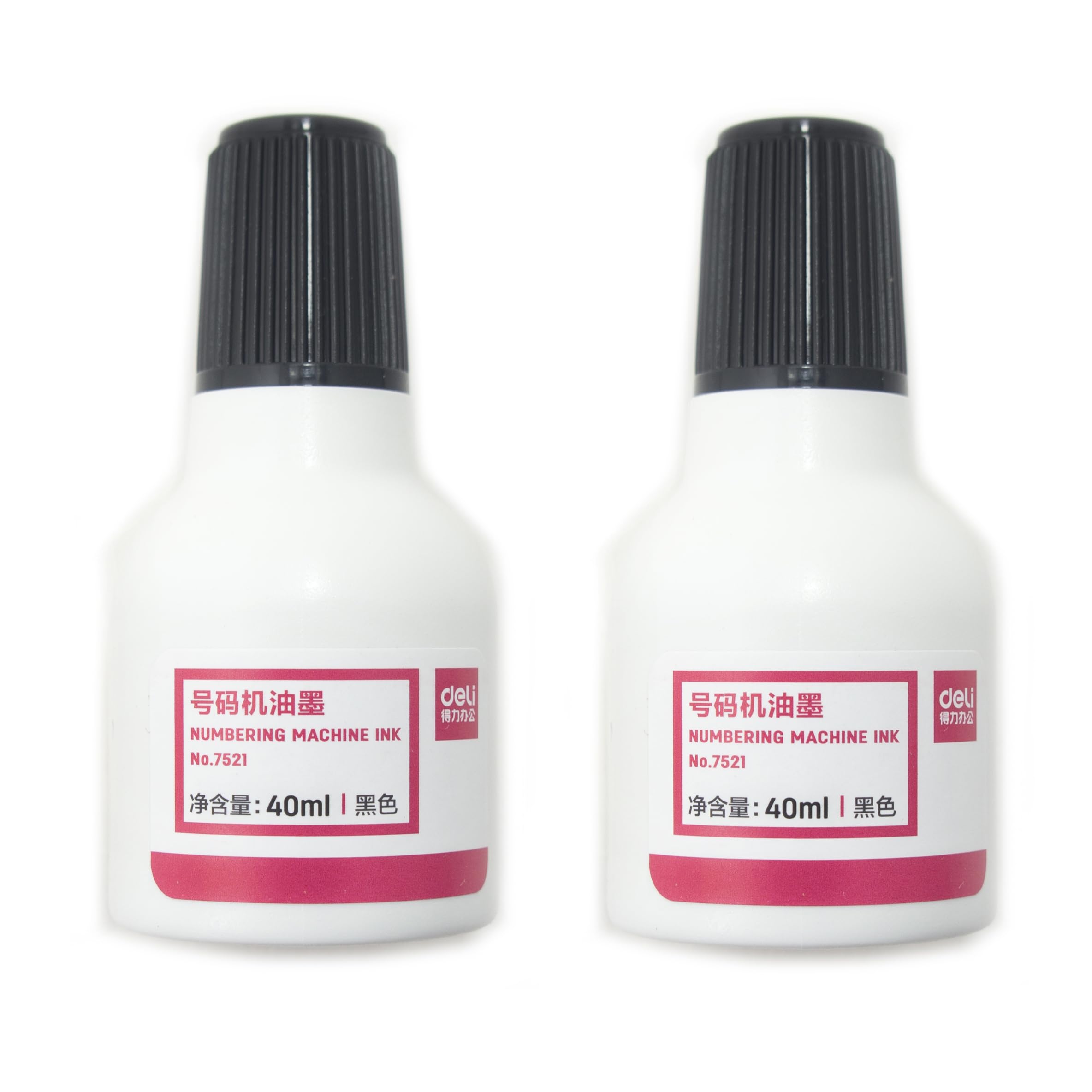 HAND® Hand® 2 Bouteilles de Numérotation Automatique Encre Noir 40 ml