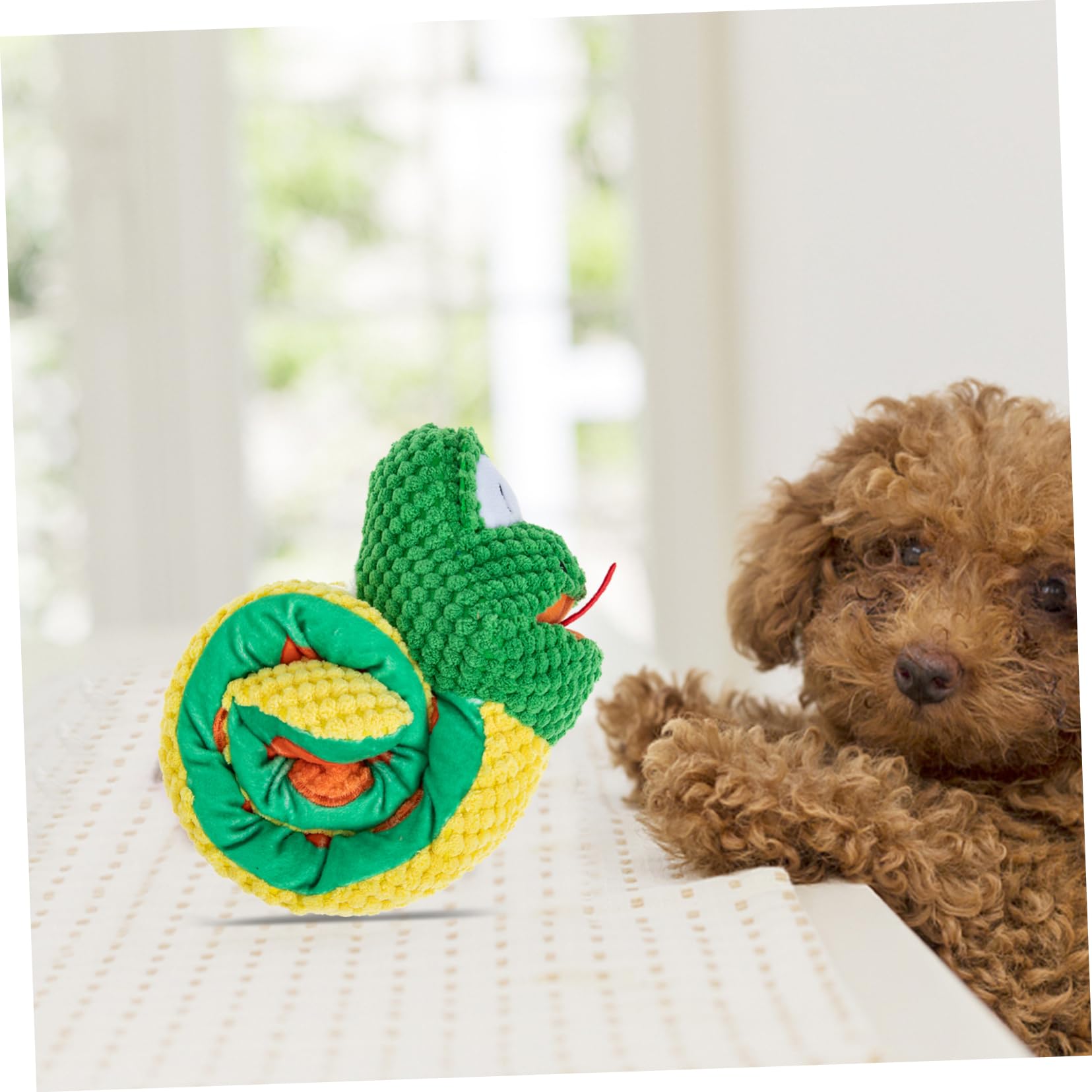 POPETPOP 3pièces Jouet à Renifler pour Chiens Jouet De Nourriture Interactif pour Chiots Éducatif Et Amusant Stimule Ennui Et Favorise Exercice Design Et Sécurisé Lavable Machine