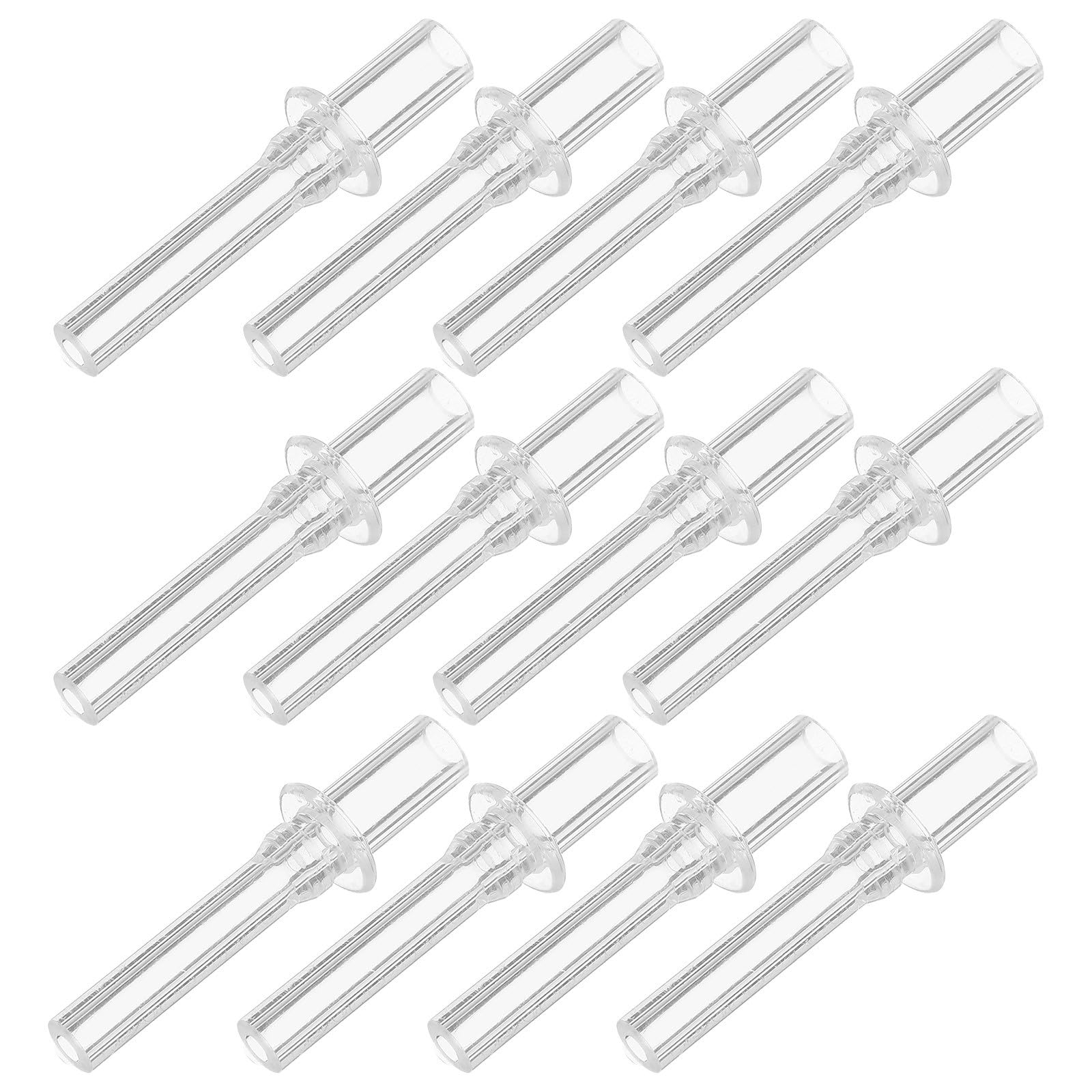 PERSELOSO 12pcs Silicone Straw Tips for Bottles and Sippy Cups with Leakproof Design, Sturdy Replacement Parts for Children and Babies, Suitable for Home and Outdoors Use