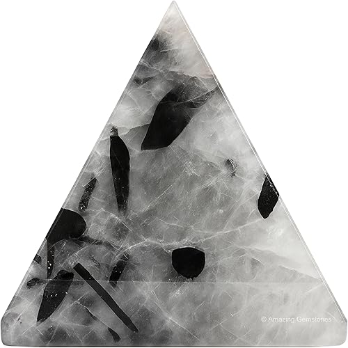 Miniatura 335 de Amazing Gemstone Lapis Lazuli Pyramid Crystal Healing Stones - 2" Great Pyramid Figurine of Natural Stone Pyramid for Meditation, Reiki, Chakra