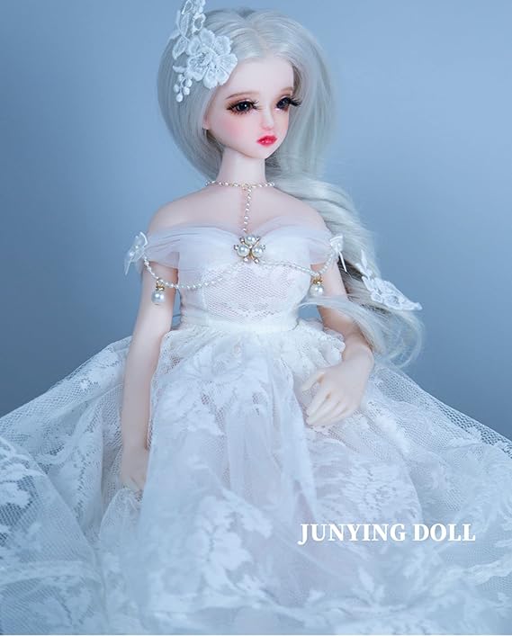 JUNYING Snow 1/5 Female Seamless Action Figures Full Silicone Material