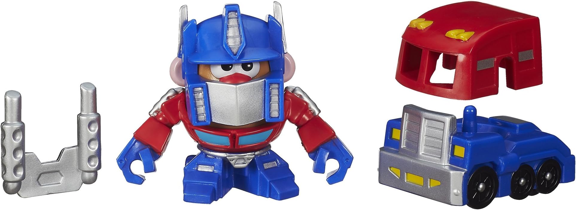 Playskool Mr. Potato Head Transformers Mixable Mashable Heroes as Optimus Prime, 2-Inch