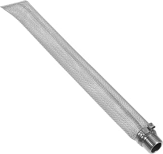 Stainless Steel Brew Filter Tube 12-inch Hop Strainer Mesh for Home Beer Brewing and Grain Boiling