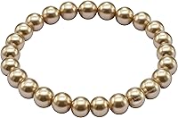 Vista 553 de Amazing Gemstone Pulsera de cristal para mujeres y hombres, pulsera de cristal curativo de protección, pulsera elástica con cuentas de piedras