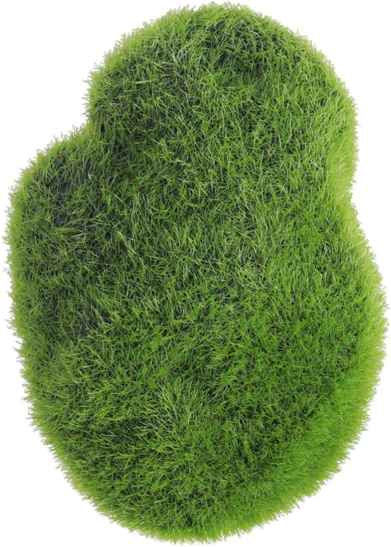SEWOART 3pcs Artificial Moss Stones Balls Moss Cover for Floral Arrangements Vases Fillers Realistic Garden Decor s