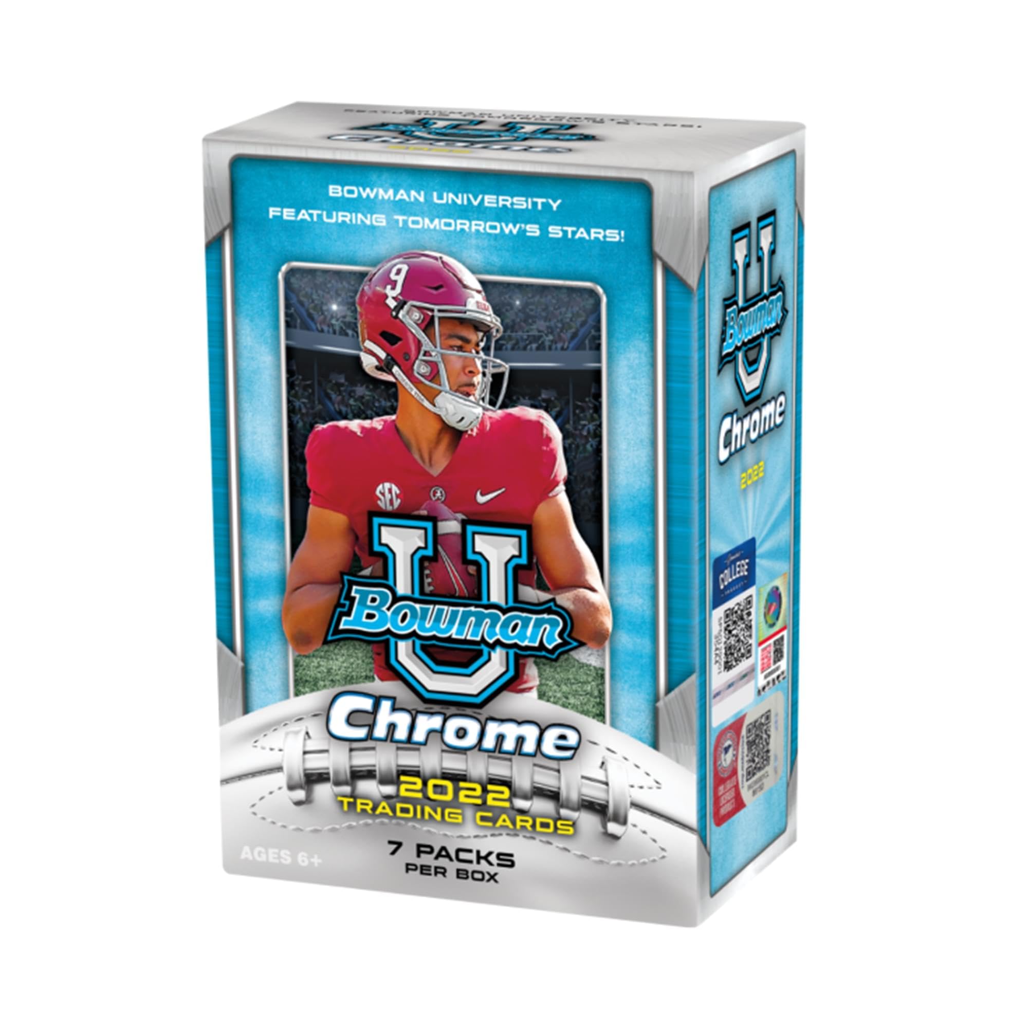 2022 Bowman Chrome University Football Value Box