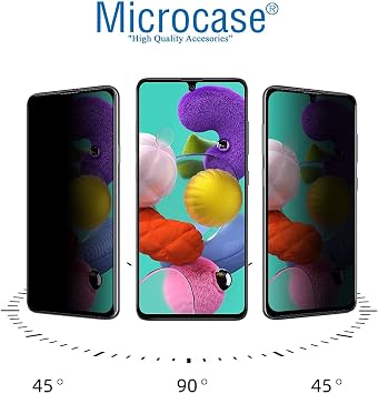 Microcase OnePlus 10 Pro 5G Privacy Gizlilik Filtreli Tam Kaplayan Cam Koruma - AL3125
