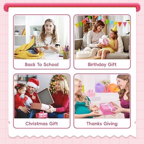 Miniatura 7 de Unicorn Toys - Tableta de escritura LCD para niñas y niños, juguetes coloridos para niños pequeños, tablero de dibujo, juguetes educativos para