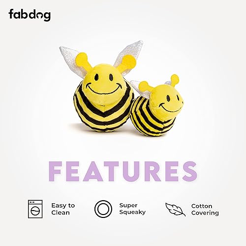 Miniatura 3 de fabdog Faballs - Pelotas de juguete para perros, súper chirriantes y duraderos para todas las razas, bolas de juguete chirriantes para perros,