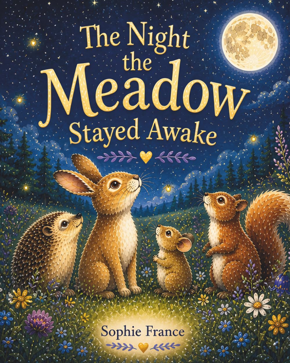The Night The Meadow Stayed Awake: A Magical Moonlit Bedtime Story Beneath The Stars