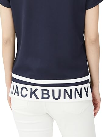 【新品タグ付】ジャックバニー　レディース　S 半袖　Tシャツ　　モックネック 楽天市場】【PREMIUM SALE】Jack Bunny!! by PEARLY GATES