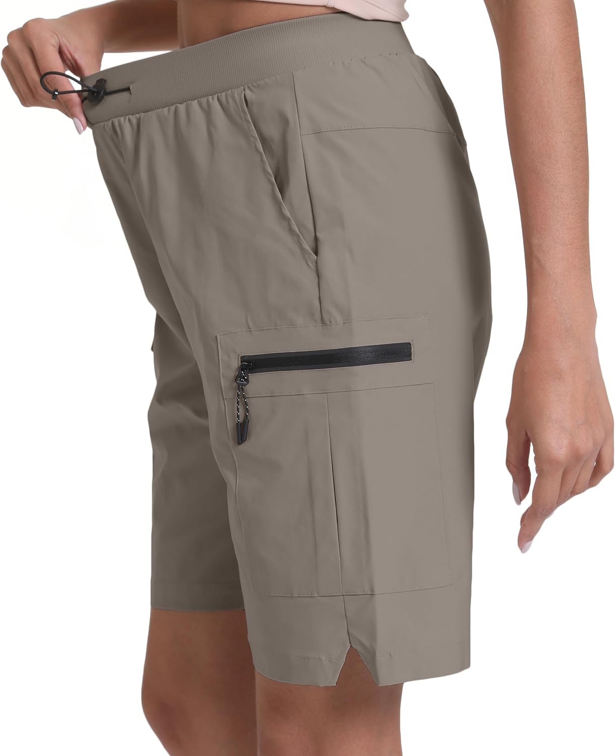 Women's Hiking Cargo Shorts Lightweight with 4 Pockets thumbnail
