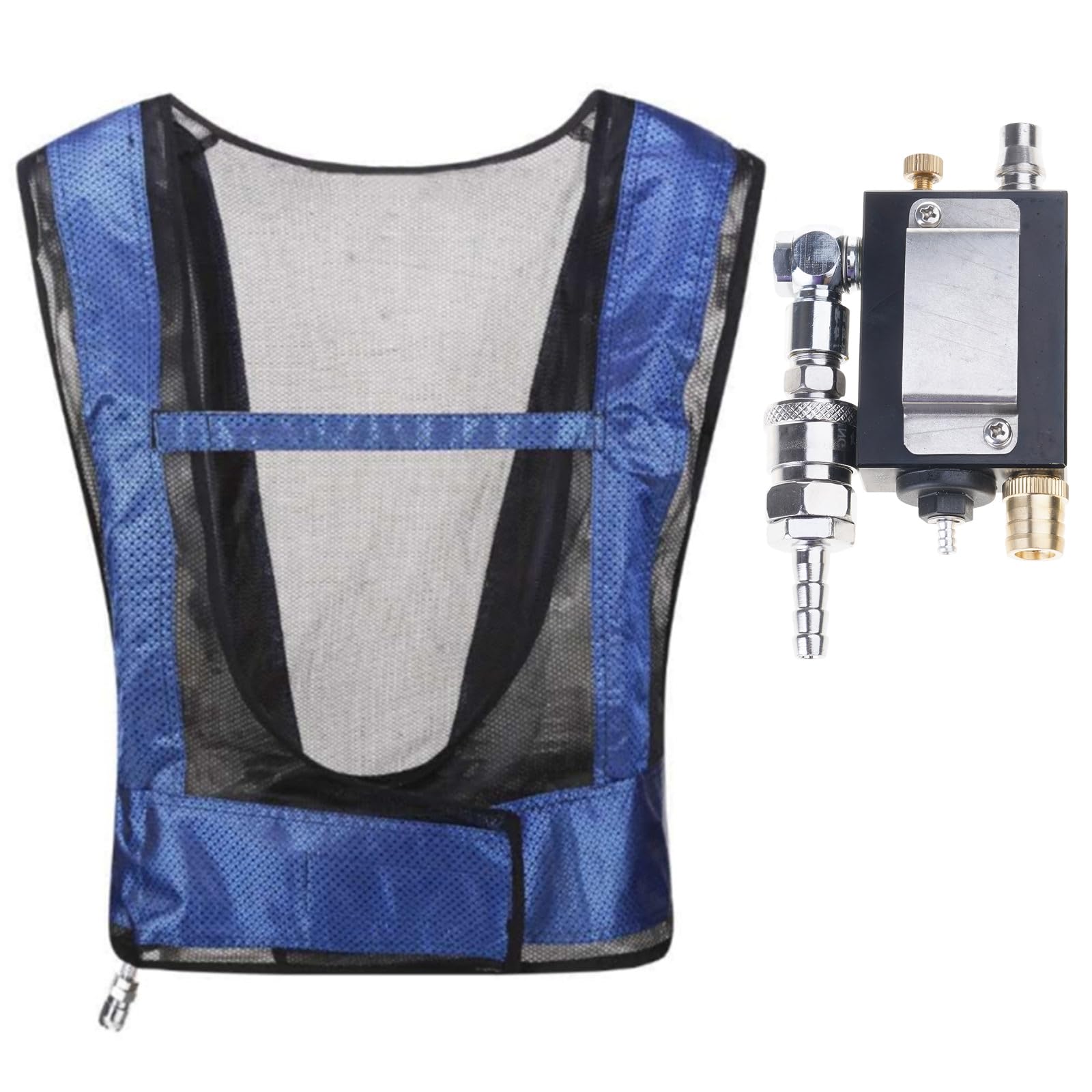 Gilet de refroidissement avec tube Vortex climatisé pour chantiers de construction en plein air environnement chaud Vortex Tube de refroidissement à l'air Accessoires