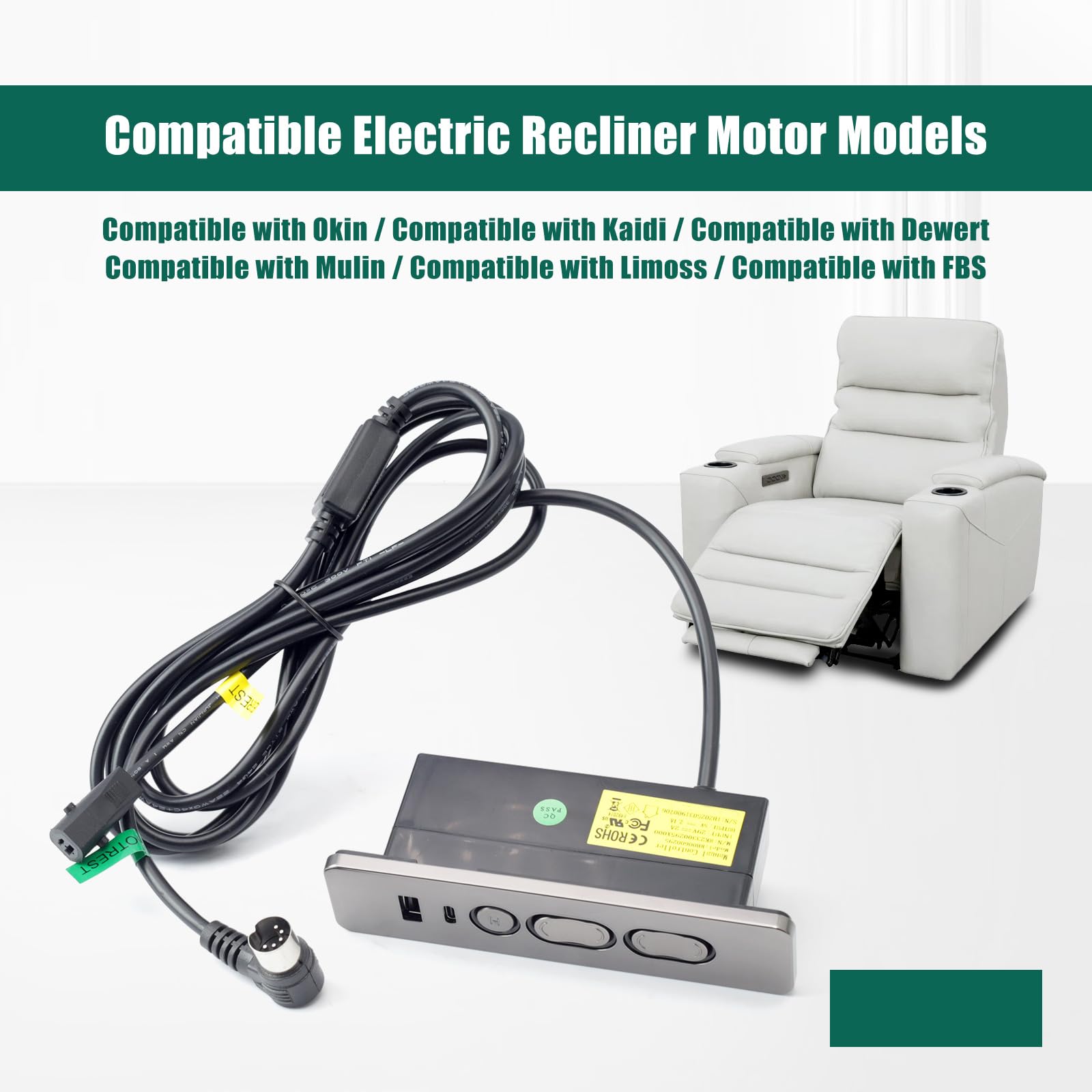 コントローラー Amazon.com: R22231010041 Controller with USB A C Ports Replacement